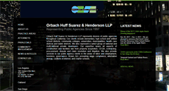 Desktop Screenshot of ohshlaw.com